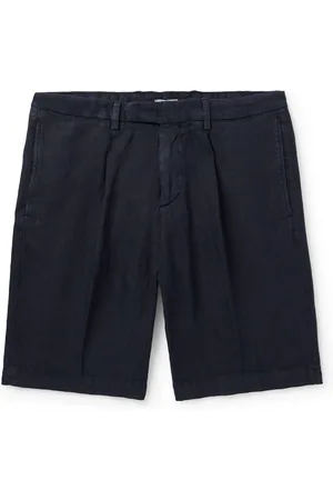 Boglioli Straight-Leg Linen Shorts - Men - - IT 46