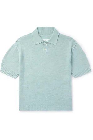 Maison Margiela Hemp Polo Shirt - Men - - M