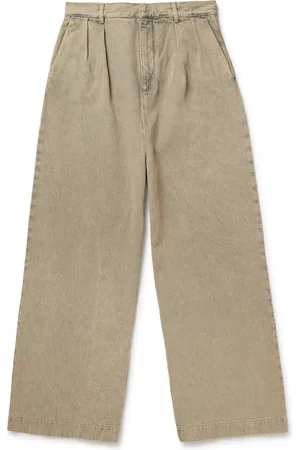 Loewe Straight-Leg Pleated Jeans - Men - - IT 56