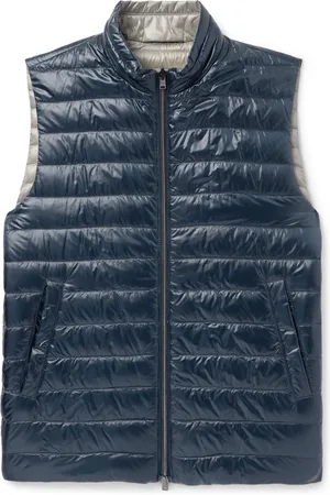HERNO Reversible Quilted Nylon Down Gilet - Men - - IT 50