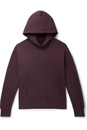 VISVIM Court Garment-Dyed Cotton-Blend Jersey Hoodie - Men - - 1