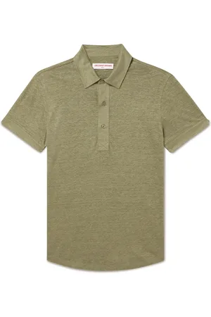 Orlebar Brown Sebastian Linen-Jersey Polo Shirt - Men - - S