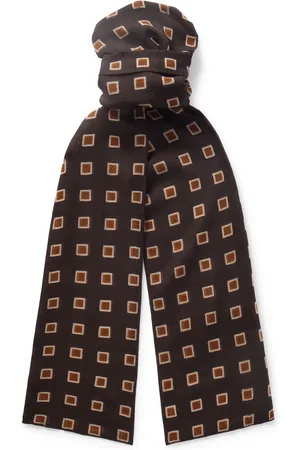 Saint Laurent Printed Wool Scarf - Men