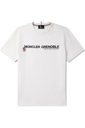 Moncler Day-Namic Logo-Appliquéd Stretch-Cotton Jersey T-Shirt - Men - - L