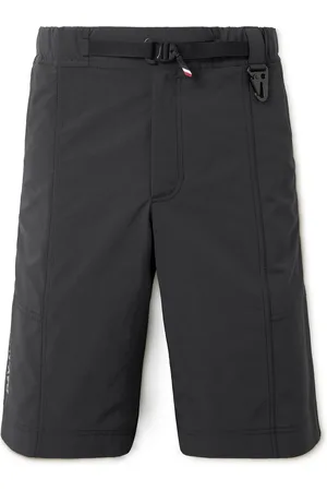 Moncler Day-Namic Straight-Leg Belted Logo-Appliquéd Shell Shorts - Men - - M