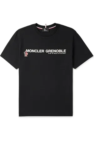 Moncler Day-Namic Logo-Appliquéd Stretch-Cotton Jersey T-Shirt - Men - - XS