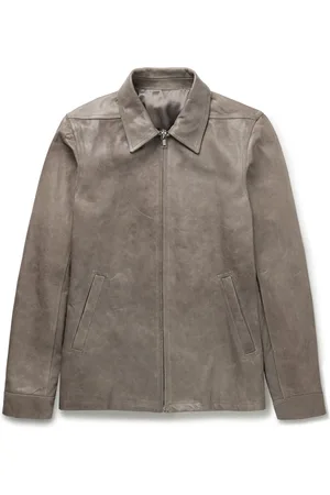 Rick Owens Brad Leather Jacket - Men - - IT 52