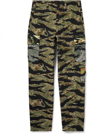Givenchy Wide-Leg Camouflage-Print Cotton-Canvas Cargo Trousers - Men - - IT 46