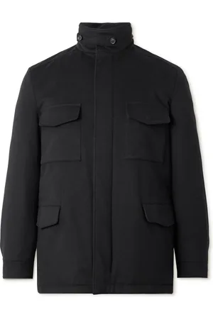 Loro Piana Traveller Padded Rain System® Cashmere Field Jacket - Men - - IT 52