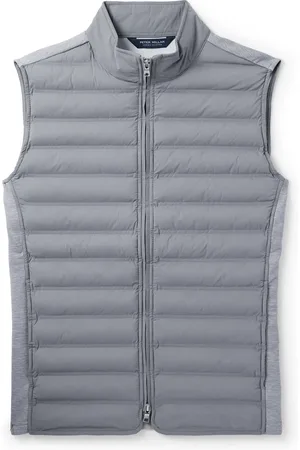 Peter Millar Winsome Hybrid Padded Quilted Stretch-Nylon and Jersey Gilet - Men - - XL