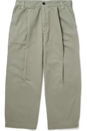 AGOLDE Gaius Tapered Pleated Regenerative Cotton-Twill Chinos - Men - - UK/US 31