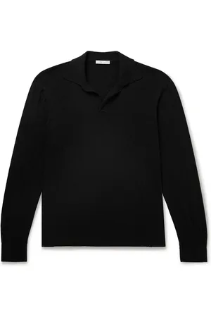 The Row Stafford Silk-Jersey Polo Shirt - Men - - M