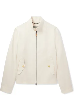 CANALI Linen Bomber Jacket - Men - - IT 48