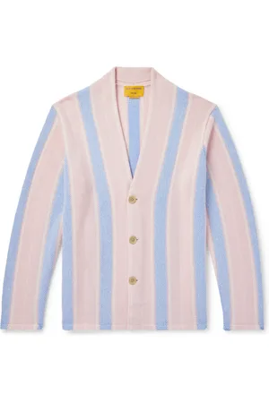 Guest In Residence Baja Everywear Striped Cashmere Cardigan - Men - - M
