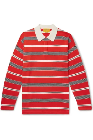 Guest In Residence Striped Cashmere Polo Shirt - Men - - XL