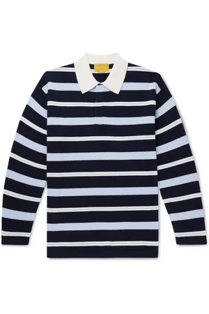 Guest In Residence Striped Cashmere Polo Shirt - Men - - M