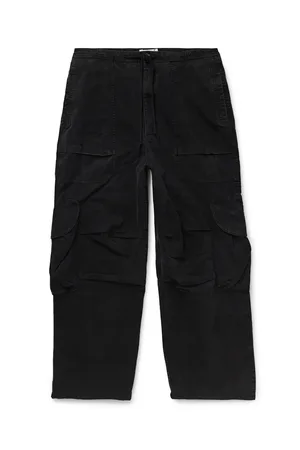 Entire Studios Freight Straight-Leg Cotton-Twill Drawstring Cargo Trousers - Men - - M