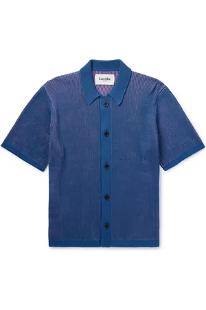 Corridor Plated Ribbed Cotton Shirt - Men - - L