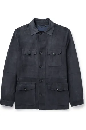 CANALI Suede Jacket - Men - - IT 52