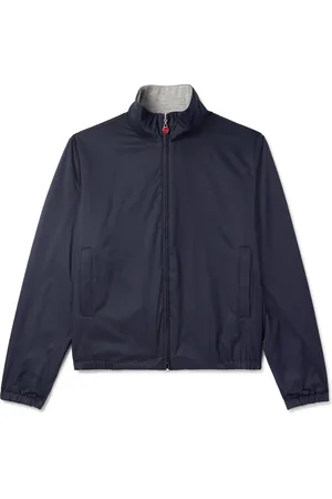 Kiton Reversible Jersey and Tech-Shell Blouson Jacket - Men - - IT 46