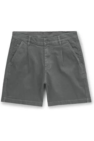 Corridor Straight-Leg Pleated Garment-Dyed Cotton-Blend Twill Shorts - Men - - UK/US 28