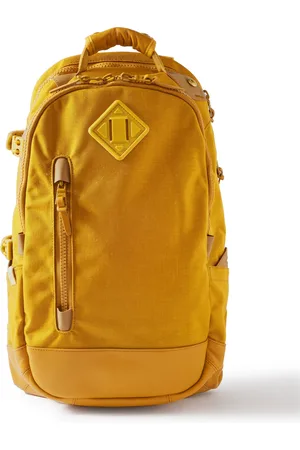 VISVIM 20L Leather-Trimmed CORDURA® Backpack - Men
