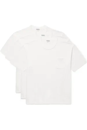VISVIM Sublig Jumbo Three-Pack Cotton-Jersey T-Shirts - Men - - 5