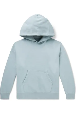 VISVIM Jumbo Garment-Dyed Cotton-Blend Jersey Hoodie - Men - - 2
