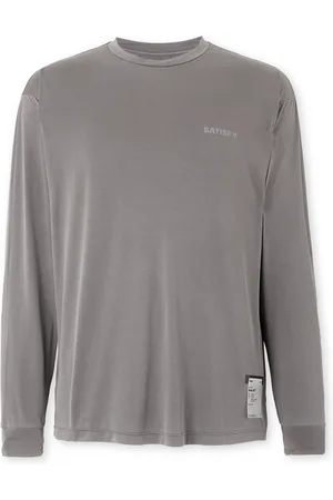 SATISFY Logo-Print Recycled AuraLite™ T-Shirt - Men - - 0
