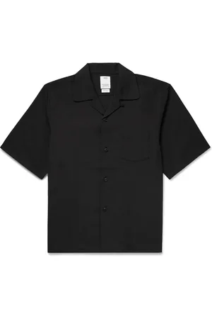 VISVIM Keesey Convertible-Collar Wool-Blend Shirt - Men - - 4