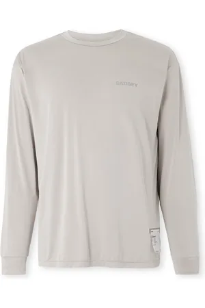 SATISFY Logo-Print Recycled AuraLite™ T-Shirt - Men - - 0