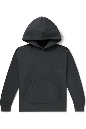 VISVIM Jumbo Garment-Dyed Cotton-Blend Jersey Hoodie - Men - - 2