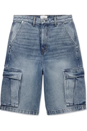 Rhude Denim Cargo Shorts - Men - - S