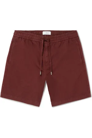 Mr P. Straight-Leg Cotton and Linen-Blend Drawstring Shorts - Men - - 28
