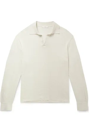 The Row Stafford Silk-Jersey Polo Shirt - Men - - M