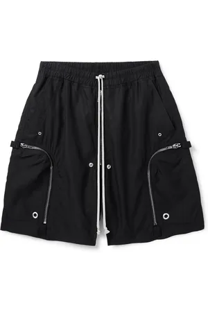 DRKSHDW BY RICK OWENS Bauhaus Straight-Leg TENCEL™ Lyocell-Ripstop Drawstring Shorts - Men - - M
