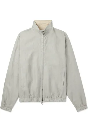 Loro Piana Reversible Linen Bomber Jacket - Men - - IT 56
