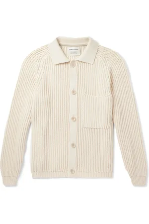 A KIND OF GUISE Juhi Ribbed-Knit Cotton Cardigan - Men - - L