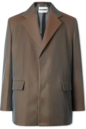 Jil Sander Virgin Wool-Blend Drill Blazer - Men - - IT 44