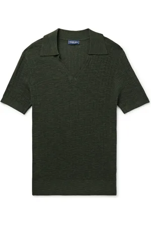 Frescobol Carioca Joaquim Ribbed Cotton-Blend Polo Shirt - Men - - XXL