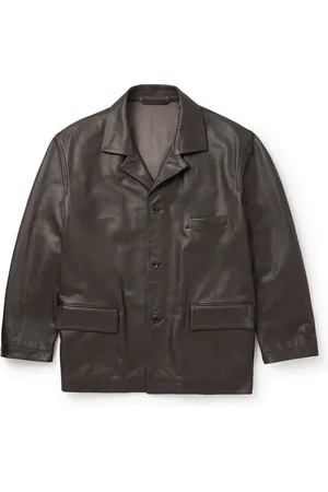 LEMAIRE Leather Jacket - Men - - S