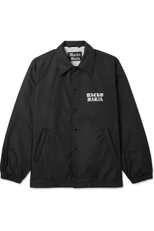 Wacko Maria Logo-Print Nylon Coach Jacket - Men - - S