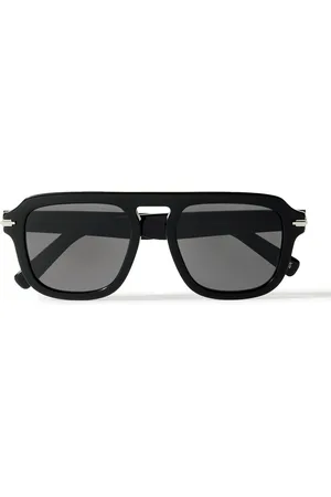 Dior DiorBlackSuit S15I Aviator-Style Acetate Sunglasses - Men