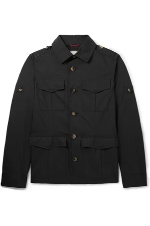 Brunello Cucinelli Cotton-Blend Field Jacket - Men - - IT 48