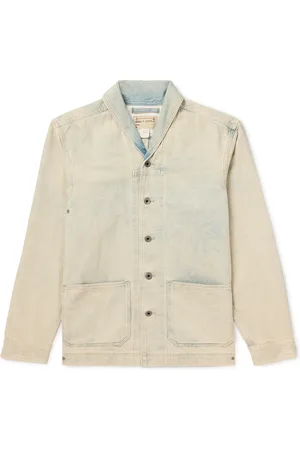 Ralph Lauren Perkins Shawl-Collar Denim Overshirt - Men - - XL