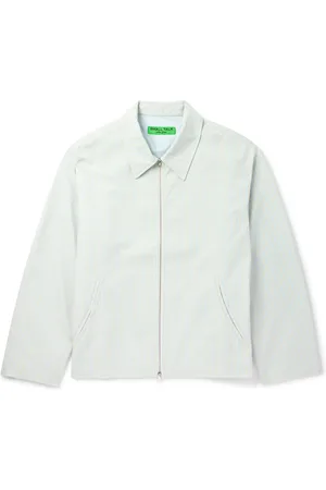 Small Talk Striped Cotton Jacket - Men - - XL