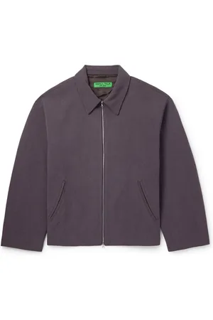 Small Talk Washed Silk-Twill Jacket - Men - - M