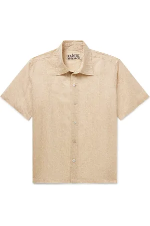 Kartik Research Printed Silk-Gauze Shirt - Men - - XS