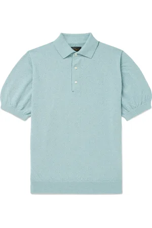 Beams Cotton-Blend Bouclé Polo Shirt - Men - - XL