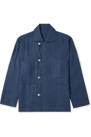 Stoffa Linen-Twill Jacket - Men - - IT 48